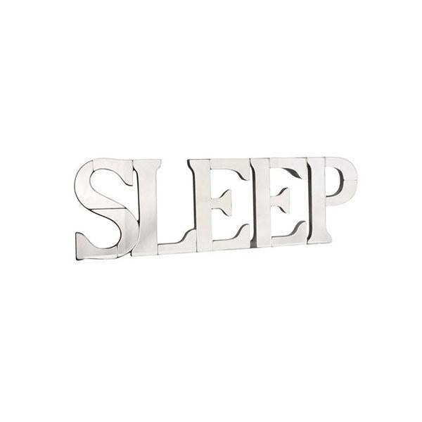 2 Mirrored Sleep Word Wall Art