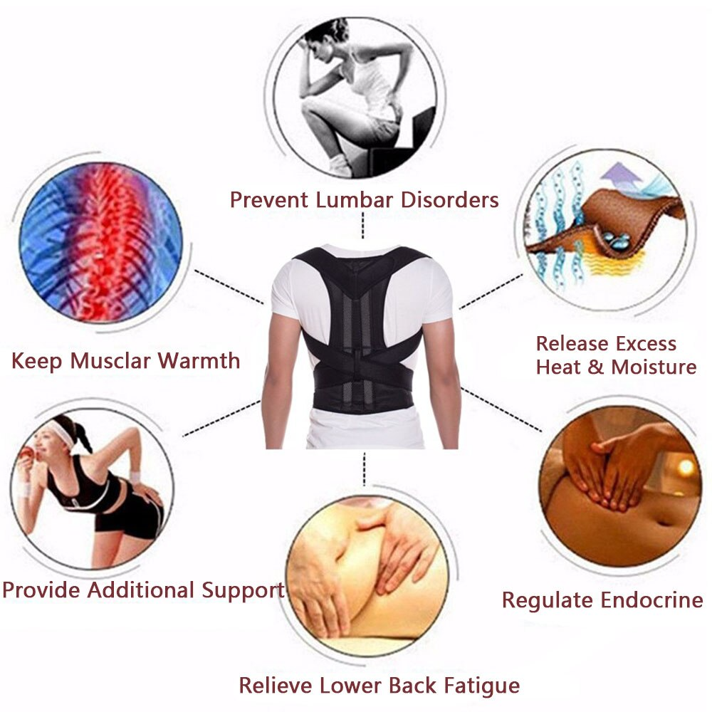 Posture Corrector for Low Back Pain