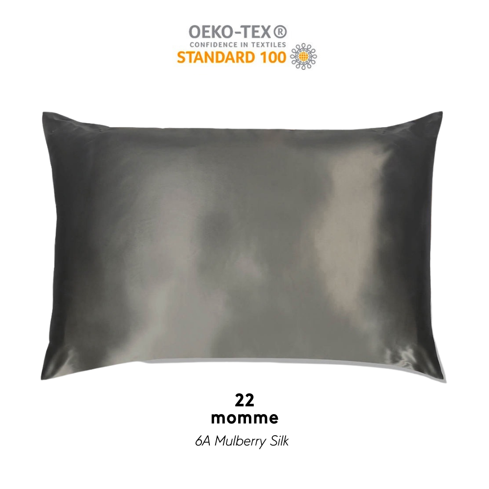 Sleep Happy 100% Mulberry Silk Pillow Case - Ivory
