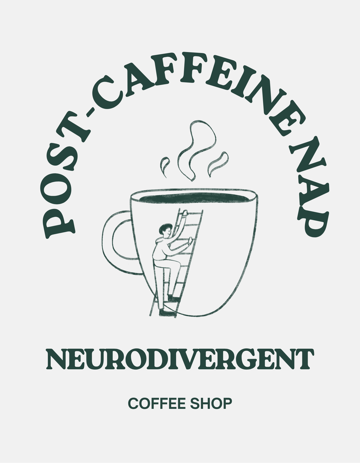 Post Caffeine Nap Coffee Mug | Neurodivergent ADHD Autism AuDHD PTSD