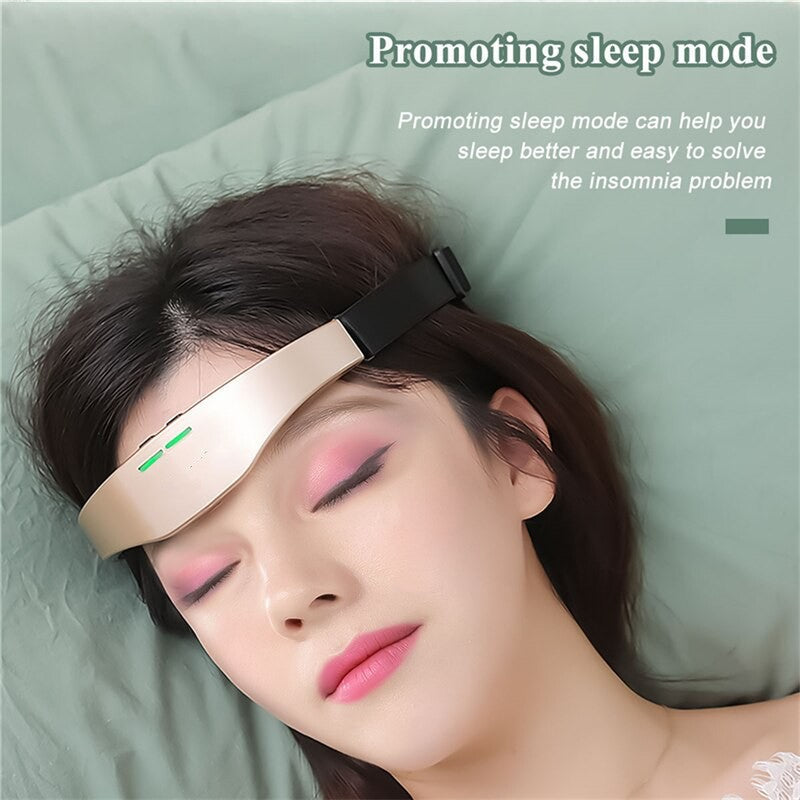 Smart Electric Head Massager Microcurrent Wireless Sleep Instrument
