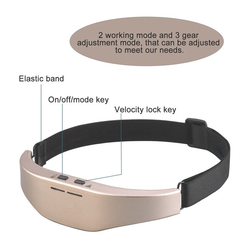 Smart Electric Head Massager Microcurrent Wireless Sleep Instrument