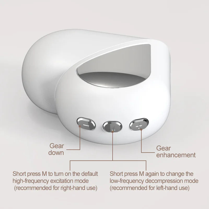 Smart Sleep Aid Device CES Stimulation 180mAh Hand-held Micro-current